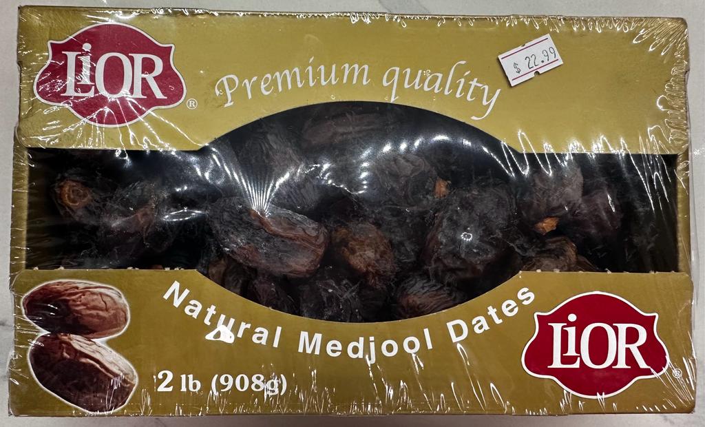 Lior Natural Medjool Dates 2lbs