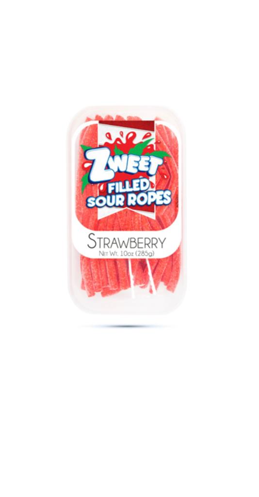 Zweet Sour Stick Boxes Strawberry