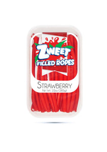 Zweet Sour Stick Filled Ropes Strawberry