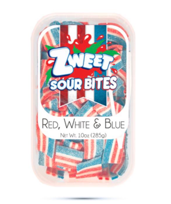 Zweet Sour Bites Red, White & Blue