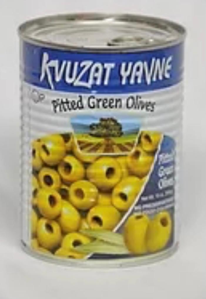 YAVNE Pitted Green Olives