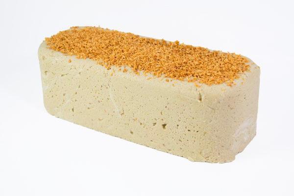 Fresh Halva With Coconut Flakes