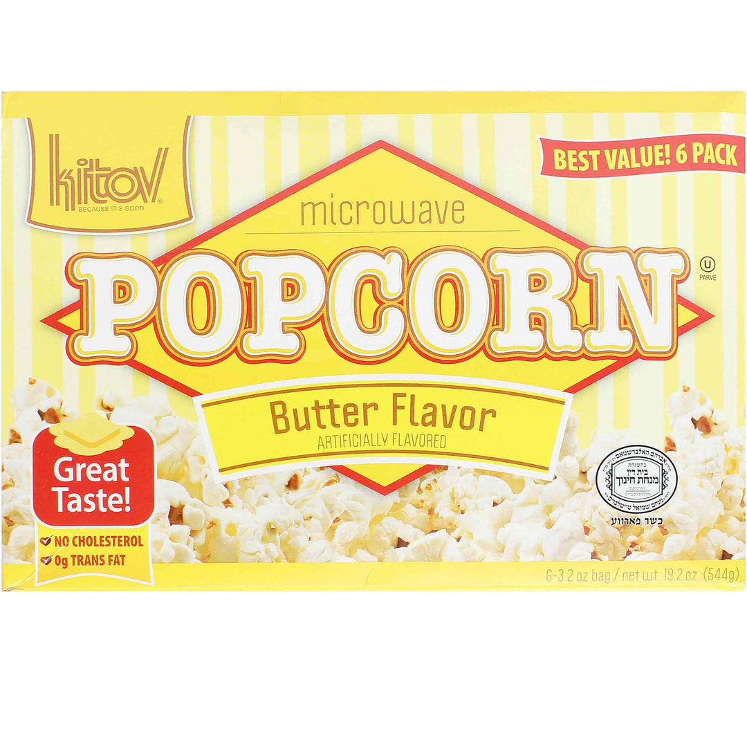 Kitov Butter Flavor Microwave Popcorn