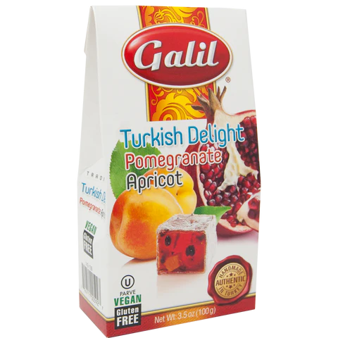 Galil Turkish Delight Assortment - Pomegranate Apricot