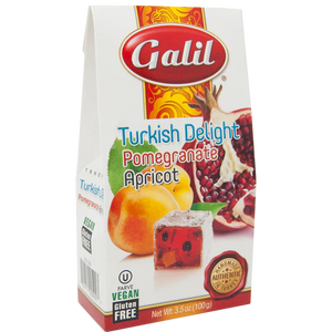 Galil Turkish Delight Assortment - Pomegranate Apricot