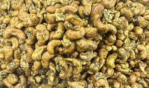 Roasted cashews with zaatar