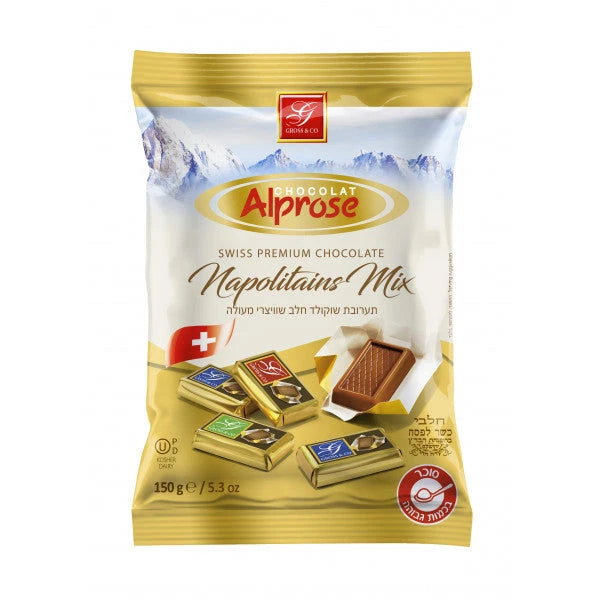 Alprose Napolitains Swiss Premium Milk Chocolate