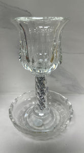 Crystal Glass Kidush Cup