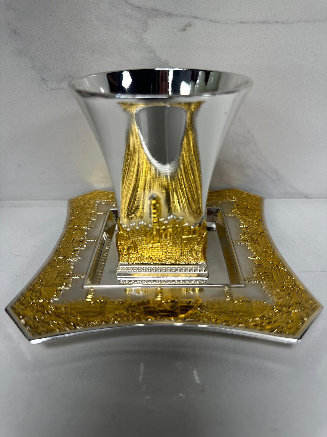 Gold & Silver Kiddush Cup