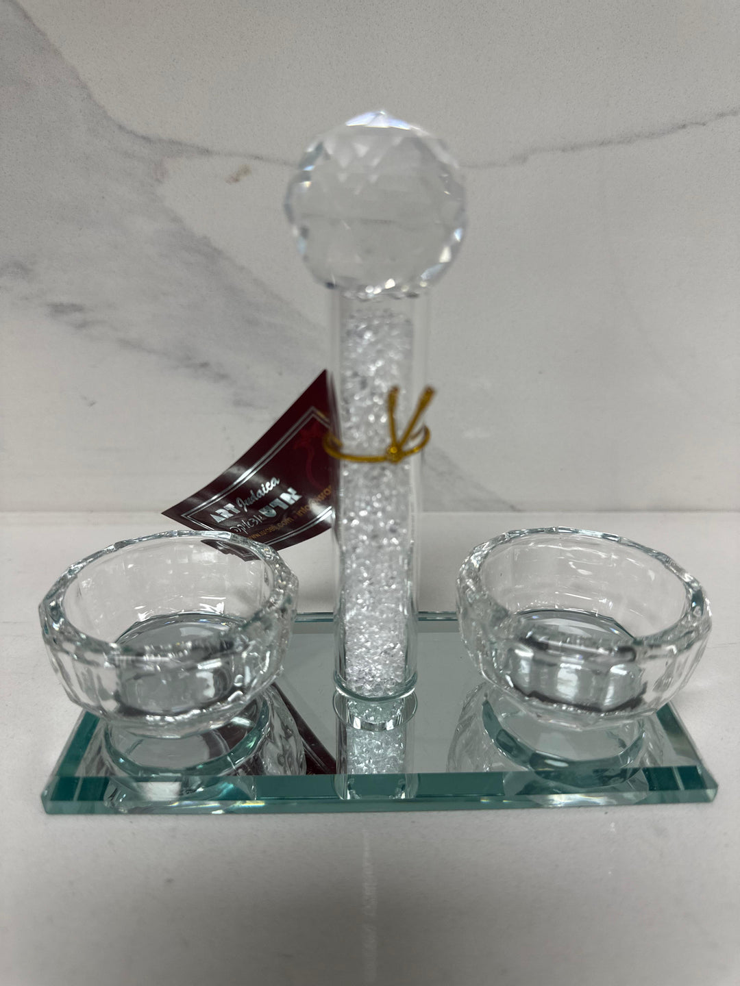 Kiddush Salt Holder Glass