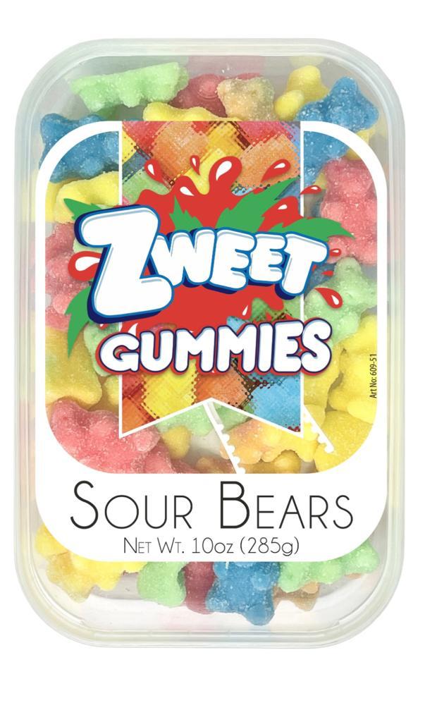 Zweet Gummies Sour Bears