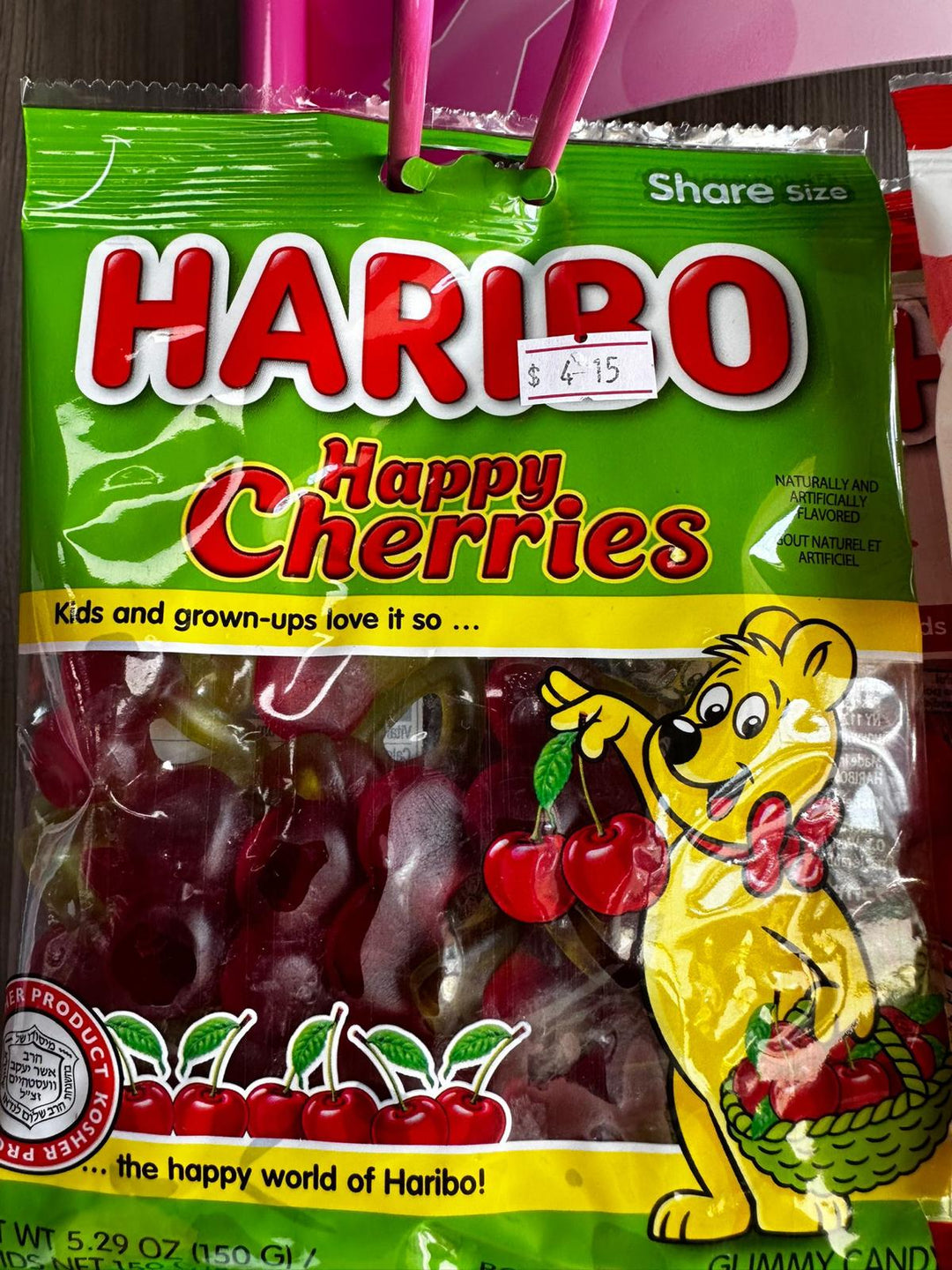 HARIBO Gummy Candy Happy Cherries