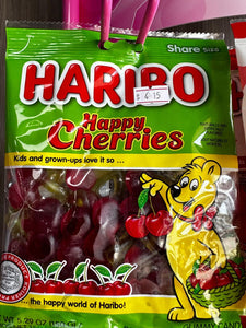 HARIBO Gummy Candy Happy Cherries