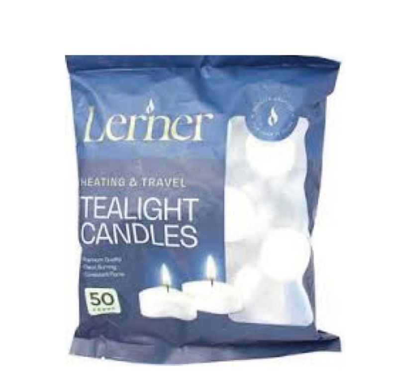 Lerner Tealight Candles - 50Ct