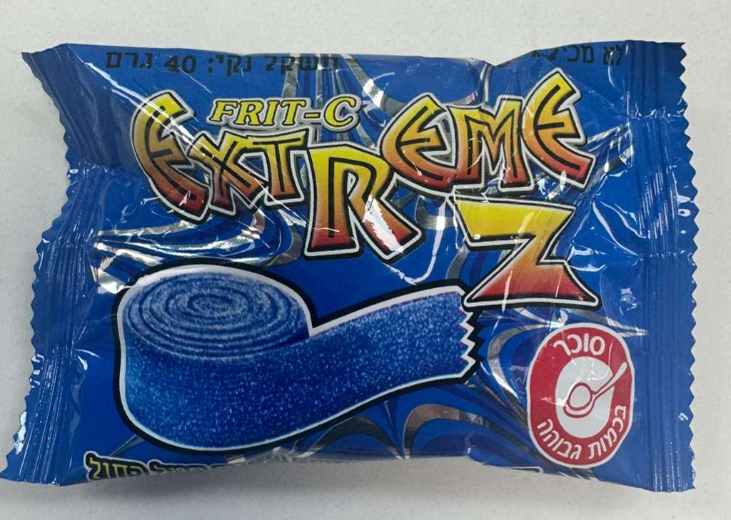 Extreme Z - Blueberry Flavor Roll Up Candy