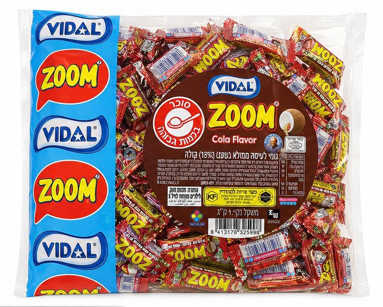 ZOOM Coca Cola Flavored Bubble Gum Packs