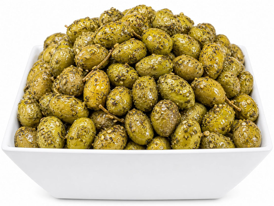 Syrian Za’atar Olives
