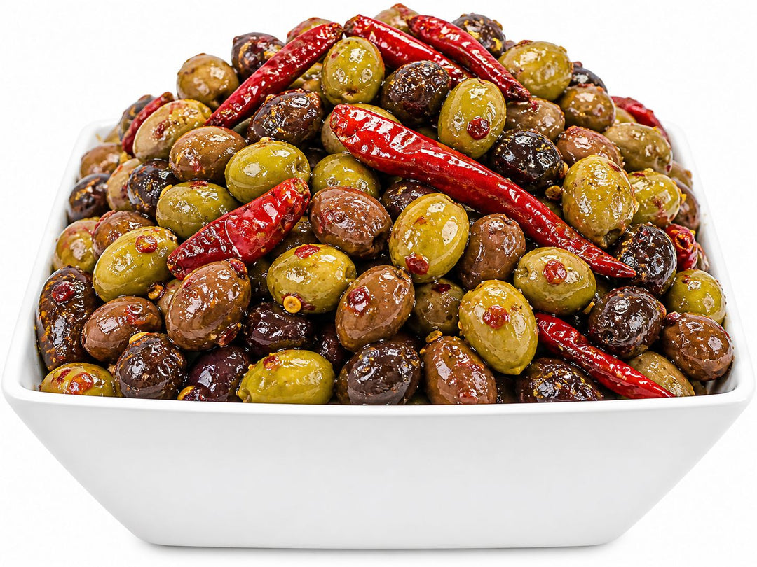 Mixed Spicy Olives